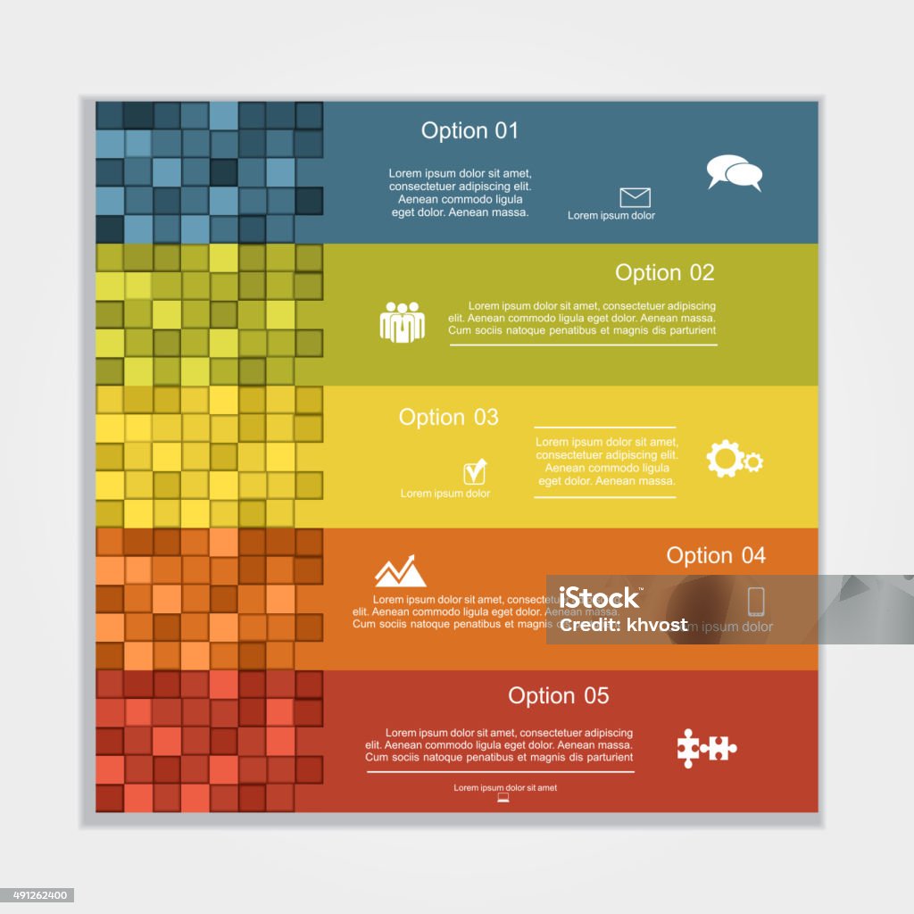 Infographic Report Layout Infographic Report Template Layout Vector Illustration Stock ...