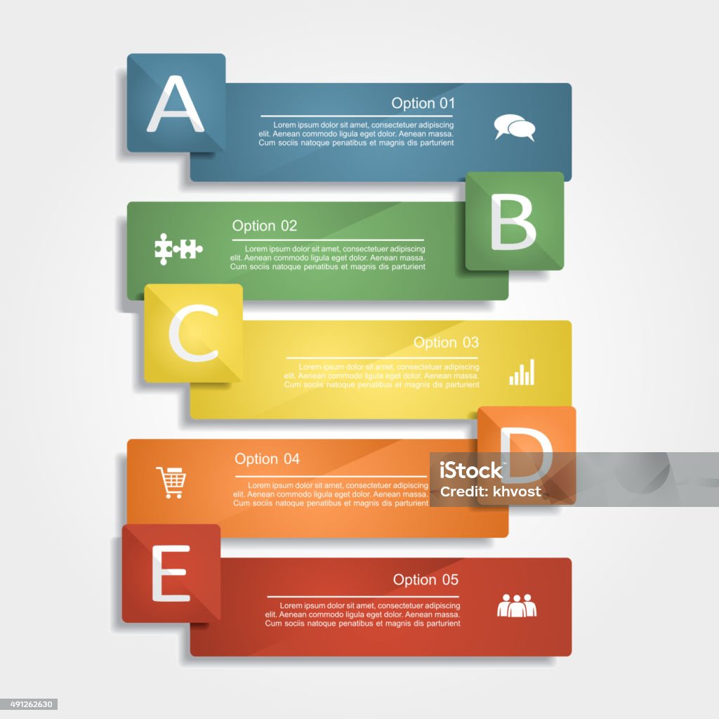 Infographic Report Layout Infographic Report Template Layout Vector Illustration Stock ...