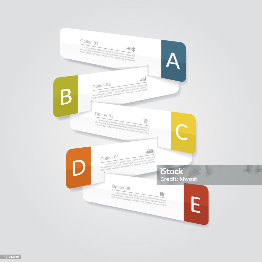 Infographic Report Layout Infographic Report Template Layout Vector Illustration Stock ...