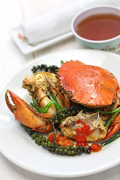 Photo of kampot green pepper crab