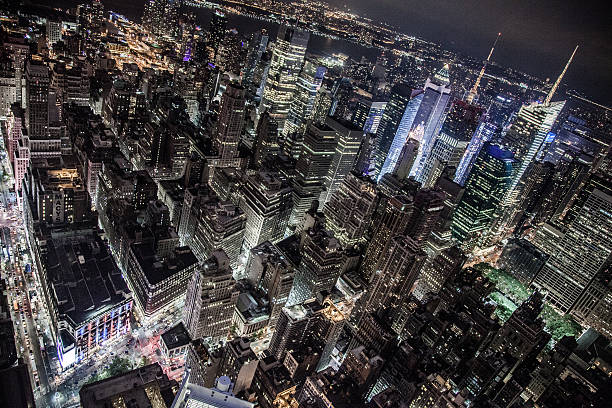 istock New York Midtown skyline - Aerial View 491276490