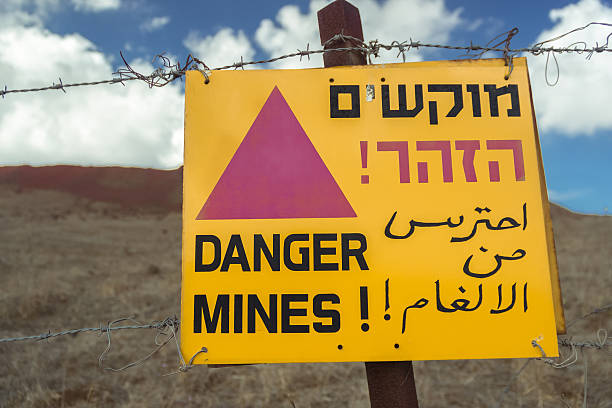 istock Mine field in northern Israel 491277406