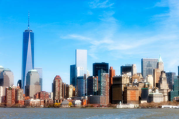 istock New York Skyline with One World Trade Center 491277806