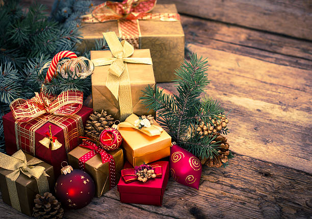 istock Christmas gifts and ornaments 491279480