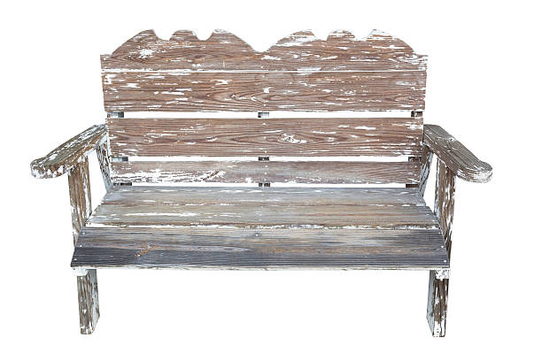 istock Stripped Bench Ready for Restoration Painting 491283694