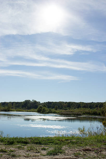 istock Lake River Hiking Trail 491291722