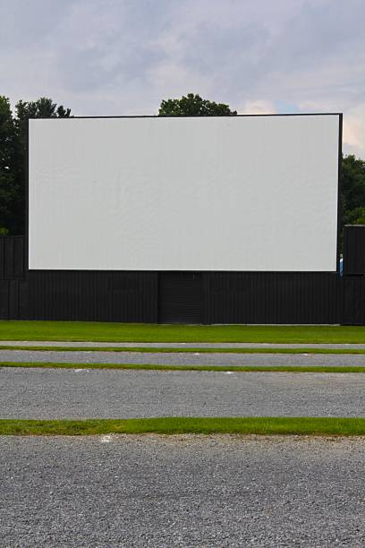 istock Outdoor Drive-In Movie Screen 2 491293622