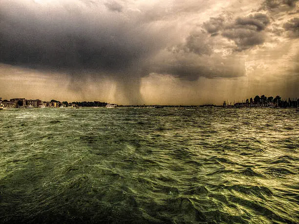 Photo of Brewing storm over Venice