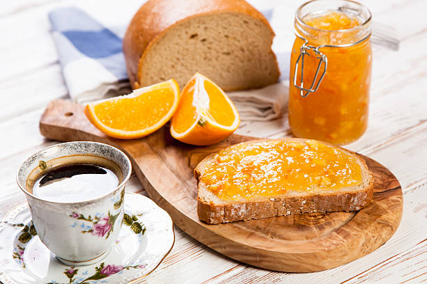 istock Slices of bread with jam 491314304