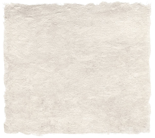 istock Japanese artistic washi paper isolated on white 491315308