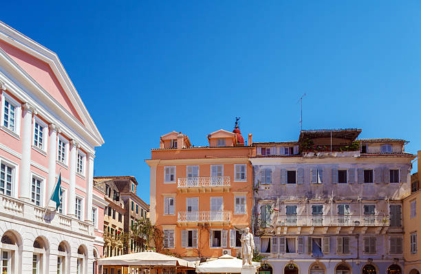 istock Heroes of Cypriot Struggle Square, Corfu, Greece 491317082