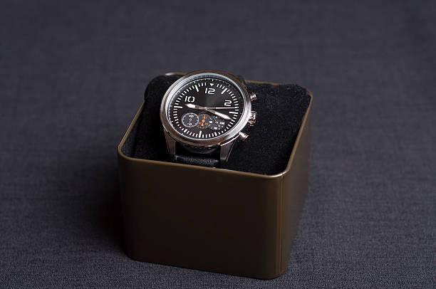 istock Luxury Watch in a box 491322787