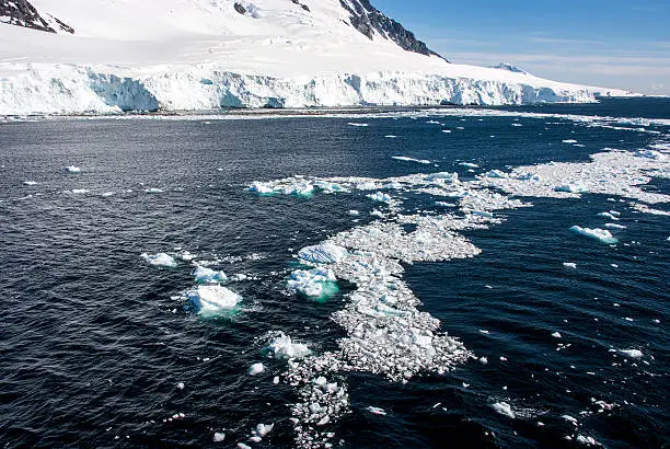Photo of Sea Ice Off The Coast Of Antarctica