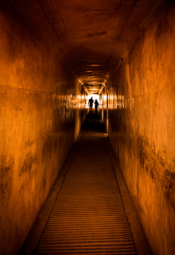 The Golden Tunnel at Amber Palace, Jaipur