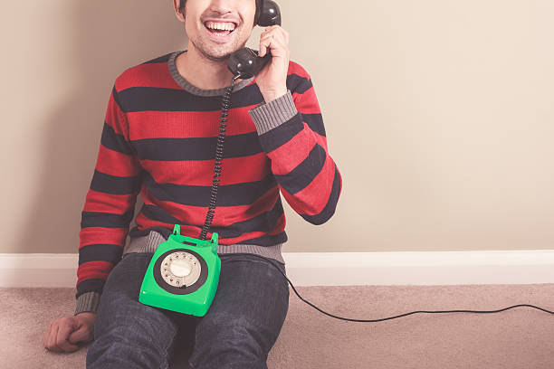 istock Happy man on the telephone 491327989