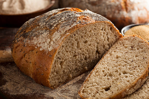 istock Organic Homemade Ancient Grain Bread 491328697