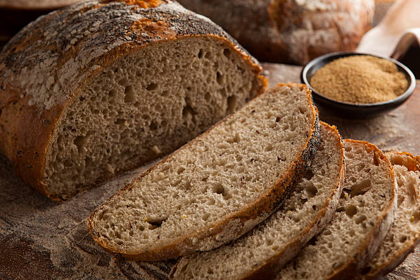 istock Organic Homemade Ancient Grain Bread 491328709