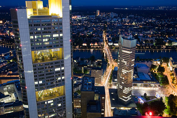 istock Frankfurt At Night From Above 491329153
