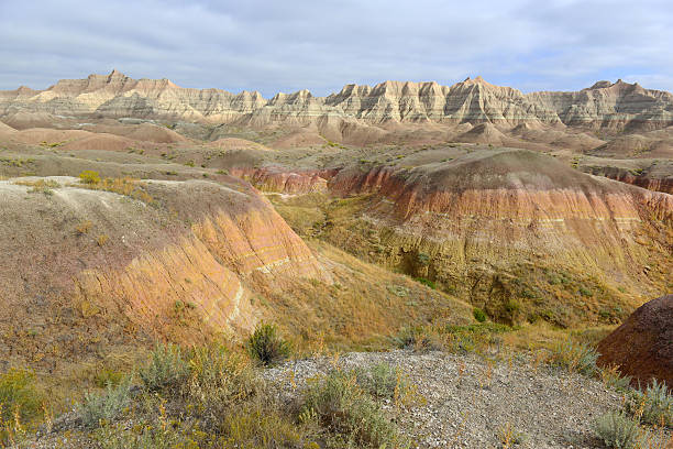 istock Harsh and remote Badlands landscape, South Dakota 491330344
