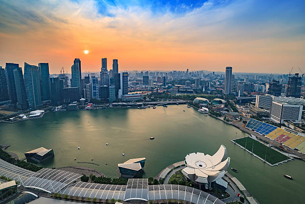 istock Singapore city skyline 491332290