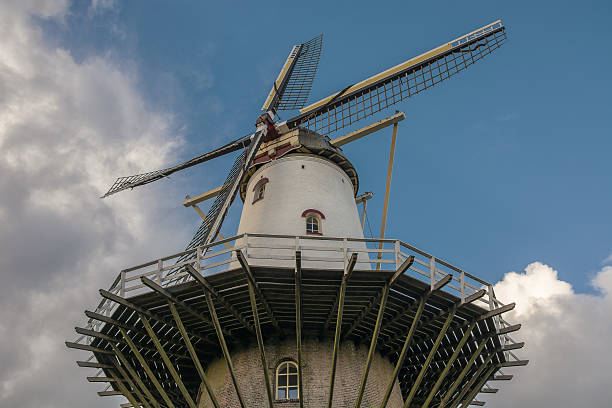 istock The blades of the mill 491348204