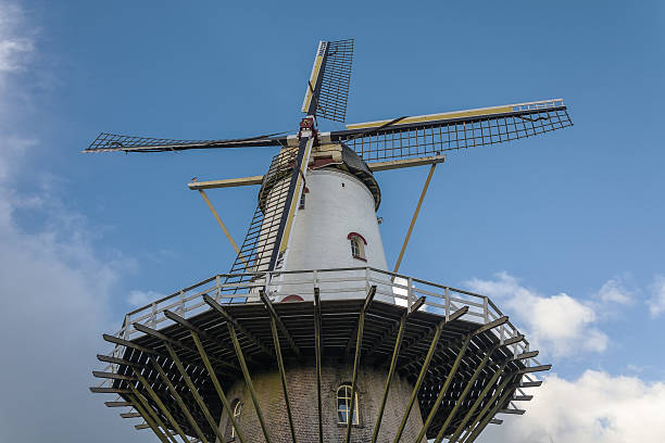 istock The blades of the mill 491348244