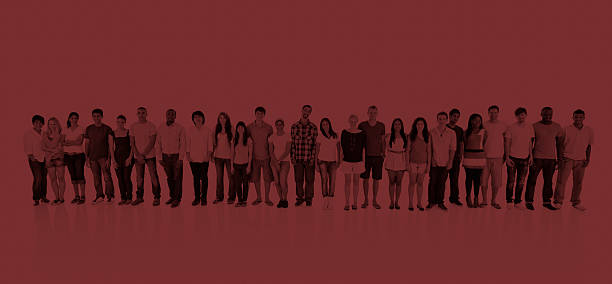 istock Large Group of People Standing Friendship Concept 491349902