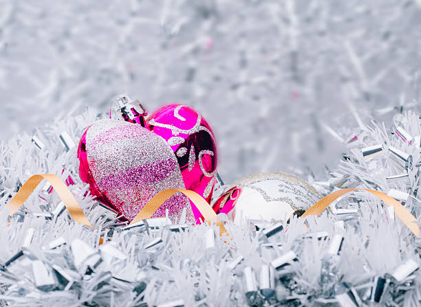 istock Christmas decoration on glitter background 491351010