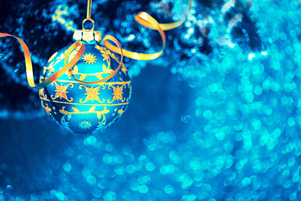 istock Christmas decoration on glitter background 491351374