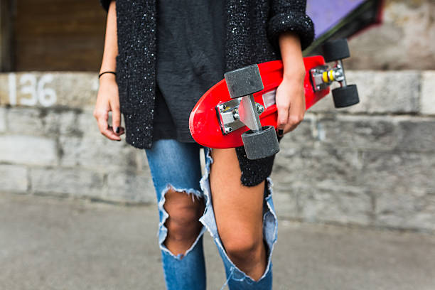 istock Woman with skate 491359852