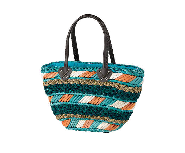 istock weaved dried water hyacinth lady handbag 491362944