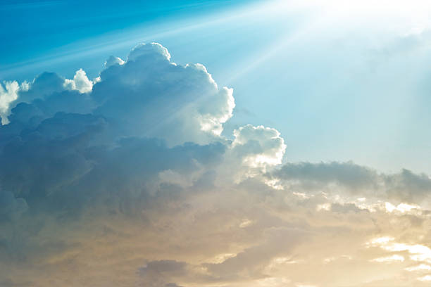 istock Abstract vibrant colorful cloud in the sky 491363980