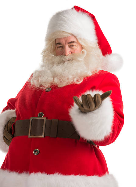 istock Santa Claus gesturing his hand 491364150