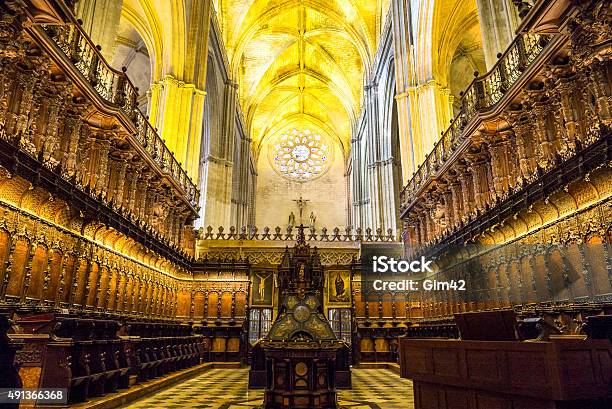 Andalusia Stock Photo - Download Image Now - Cathedral, Seville, Indoors