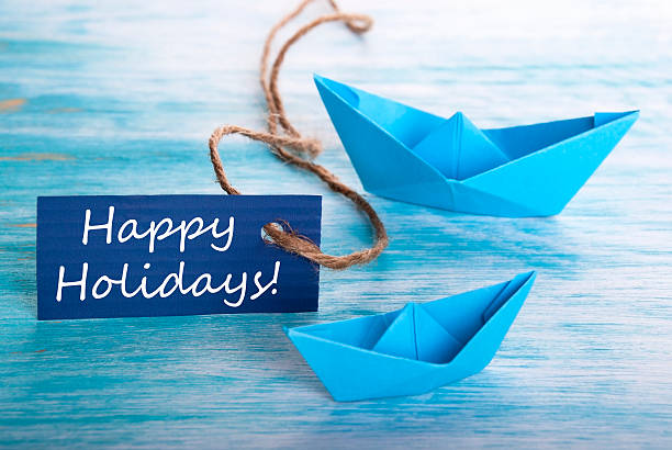 istock Happy Holidays with Boats 491374281