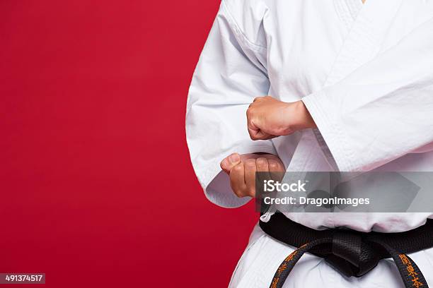 Martial Arts Stock Photo - Download Image Now - Karate, Close-up, Red