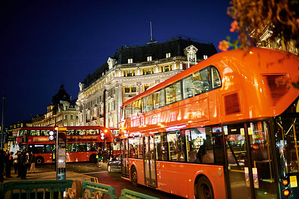istock London street at night 491376388
