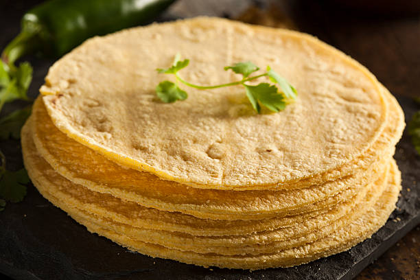 istock Stack of Homemade Corn Tortillas 491376767