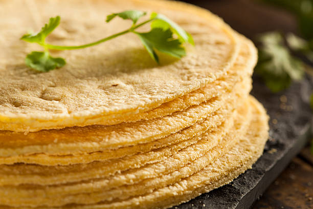 istock Stack of Homemade Corn Tortillas 491376777