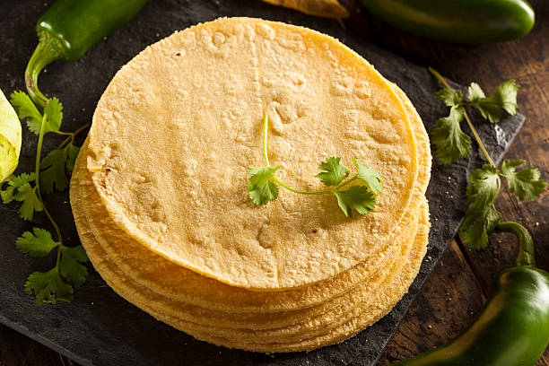 istock Stack of Homemade Corn Tortillas 491377835