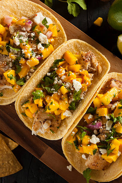 istock Homemade Baja Fish Tacos 491377951