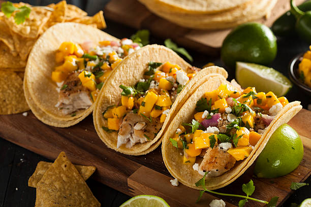 istock Homemade Baja Fish Tacos 491378237