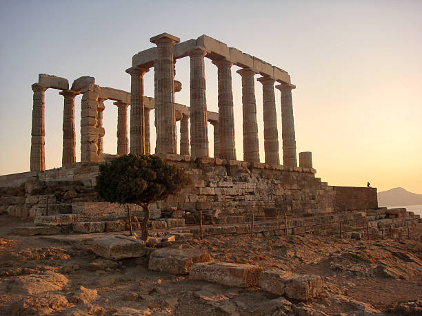 istock the ancient temple of Poseidon, Attica, Greece 491379121