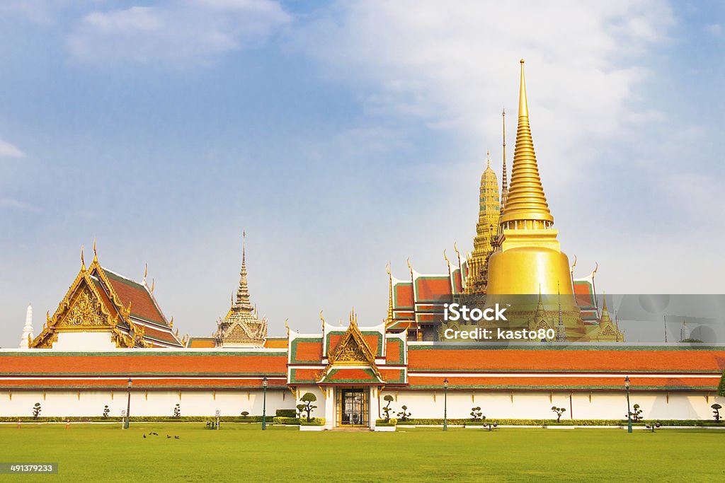 Thailand, Bangkok – Wat Phra Kaew-Tempel. - Lizenzfrei Alt Stock-Foto