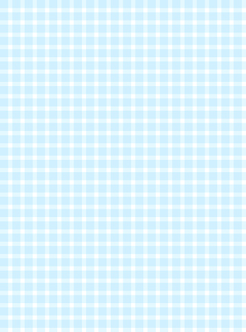 Checkered Tablecloth Pattern Blue and White