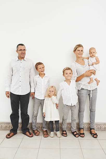 istock Family of six 491379950