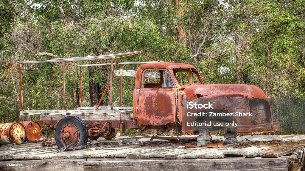 Stary Australian Samochód - Zbiór zdjęć royalty-free (Australia)