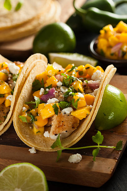 istock Homemade Baja Fish Tacos 491380871