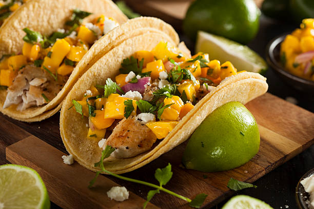 istock Homemade Baja Fish Tacos 491380873