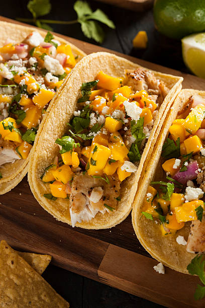 istock Homemade Baja Fish Tacos 491380875